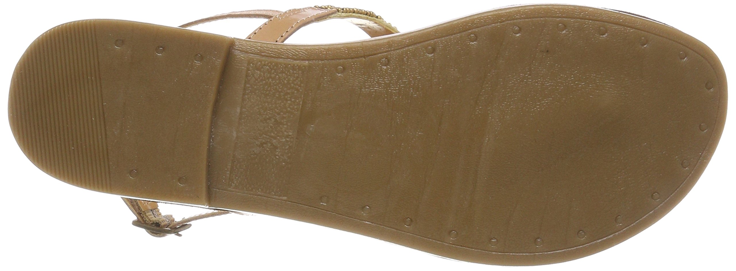 Pieces Pscarmen Leather Sandal donna beige pelle 40