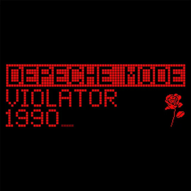 Matrix Music Store Rex Rock8bit Depeche Mode Violator maglietta unisex cotone