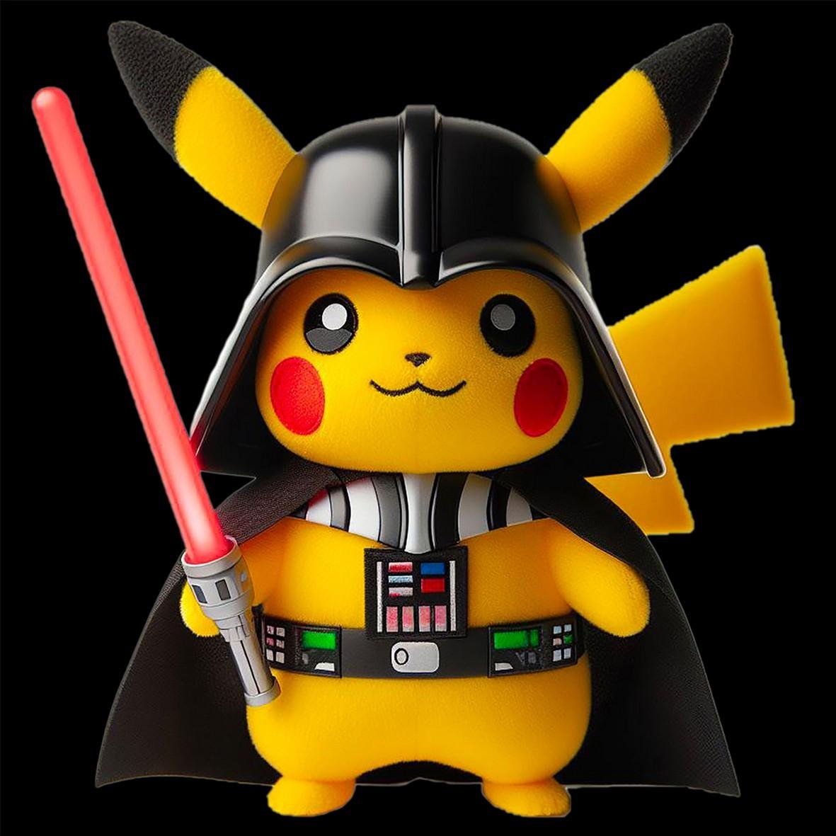 Tribe-Tee Rex Pika-Vader t-shirt unisex cotone