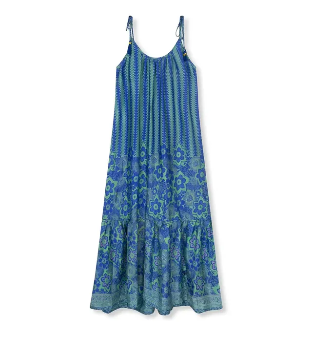 el.residu Myra #12 vestito midi blu S/M