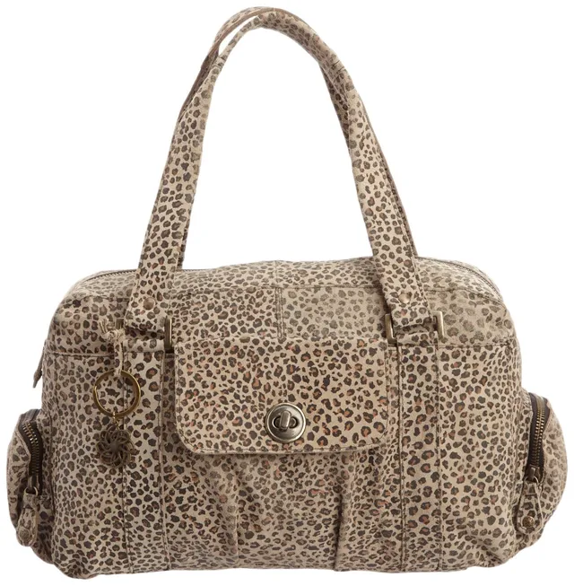 Pieces Totally Royal Leather borsa a mano leopardata