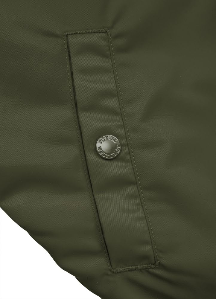 Pitbull Flyers Bomber giacca uomo nylon arancione