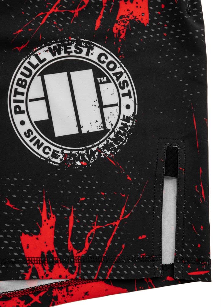 Pit Bull West Coast Blood Dog II pantaloncini allenamento neri