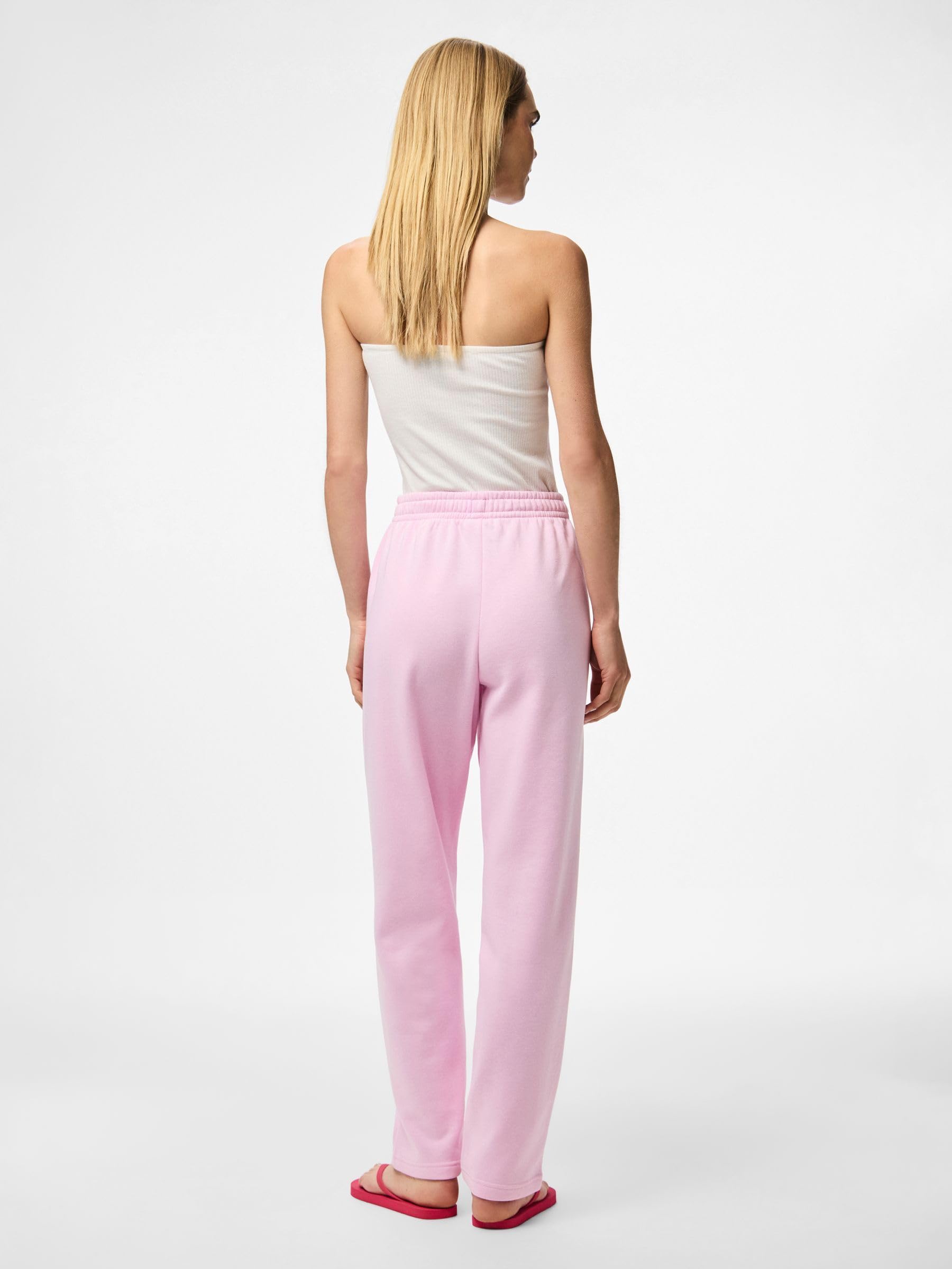 Pieces Pcchilli Straight Fit pantaloni tuta donna comodi