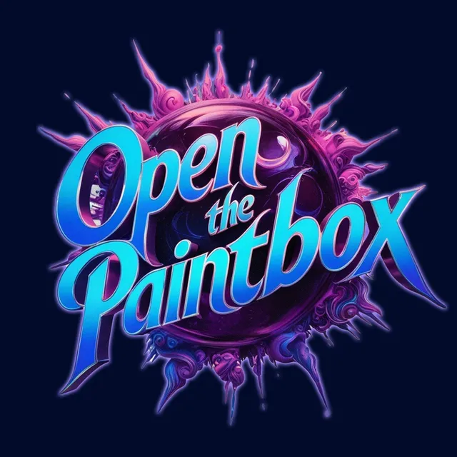 Matrix Music Store Open The Paintbox Planet Logo t-shirt cotone organico
