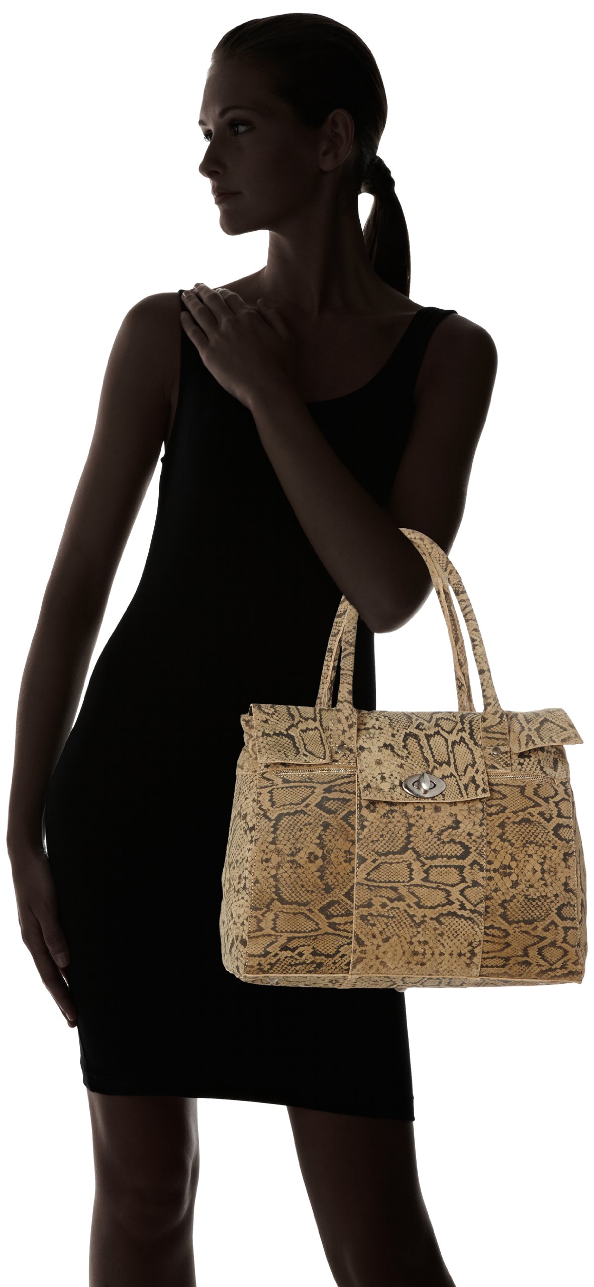 Pieces Sip Leather Bag borsa a mano pelle