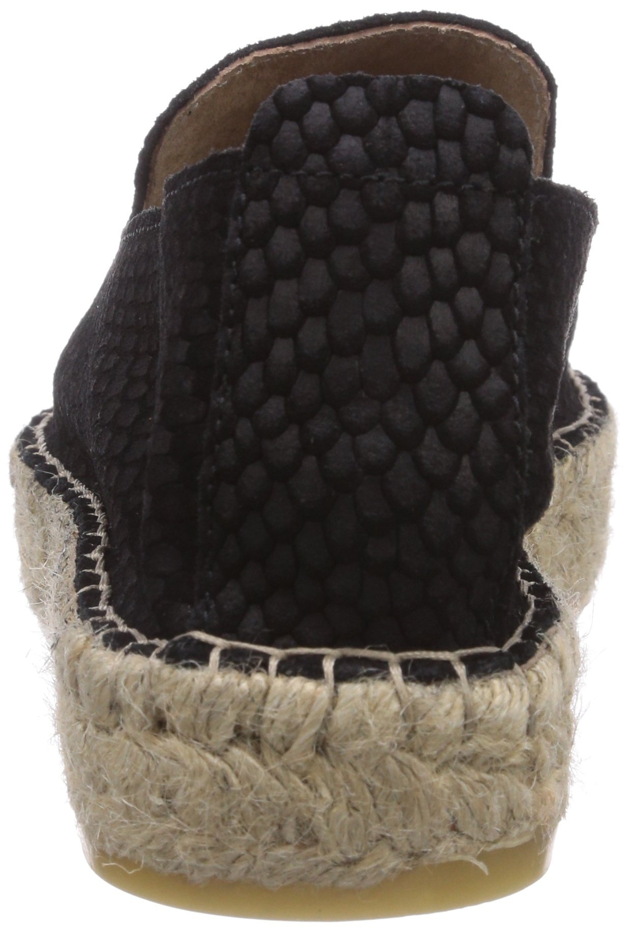 Pieces Kayla espadrillas basse nere 36 EU pelle