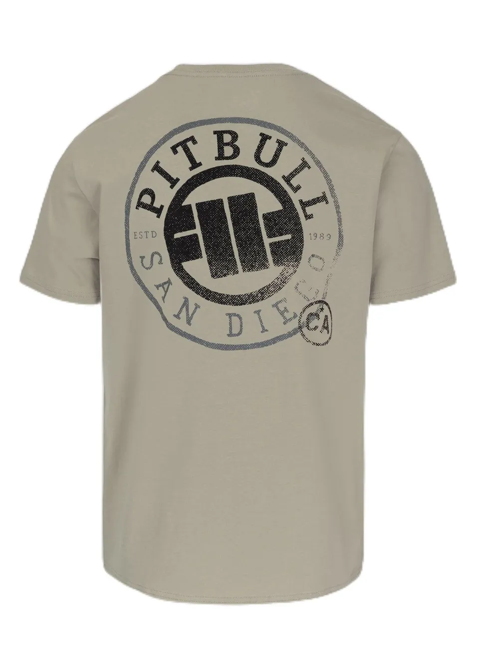 Pitbull SD Stamp maglietta uomo cotone stampa retro