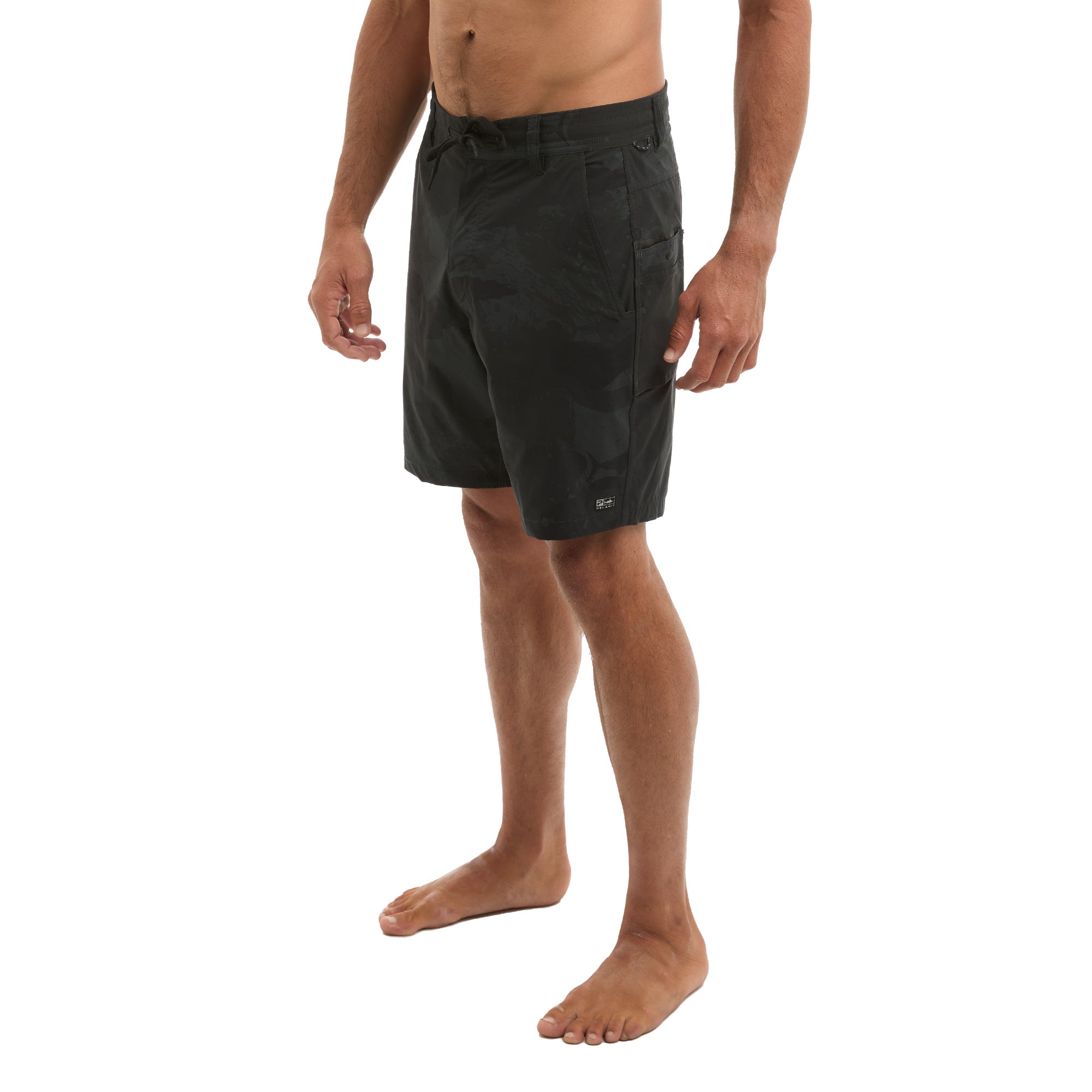 Pelagic Flyline pantaloncini uomo nero asciugatura rapida