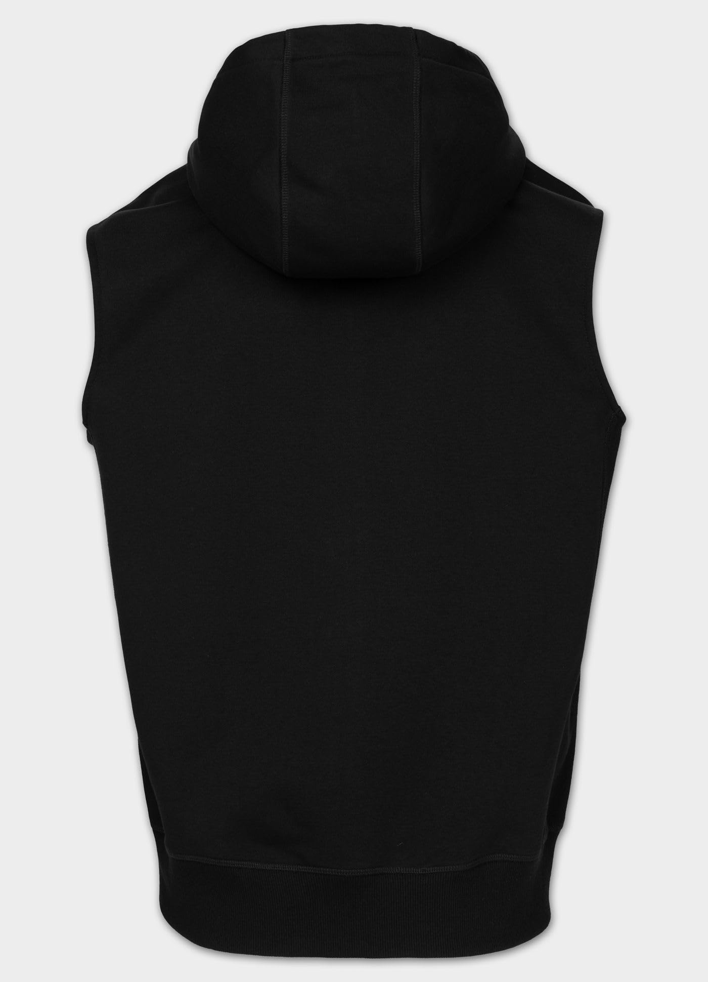 Pitbull Badger gilet uomo con cappuccio zip senza maniche
