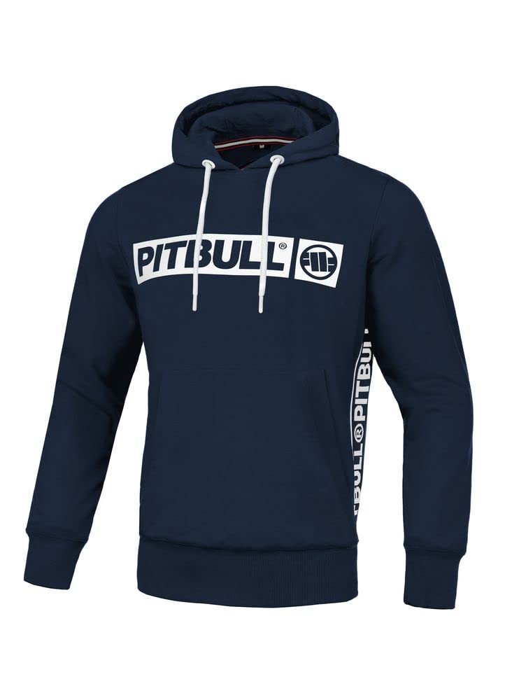 Pitbull Brighton felpa sportiva con cappuccio cotone French Terry