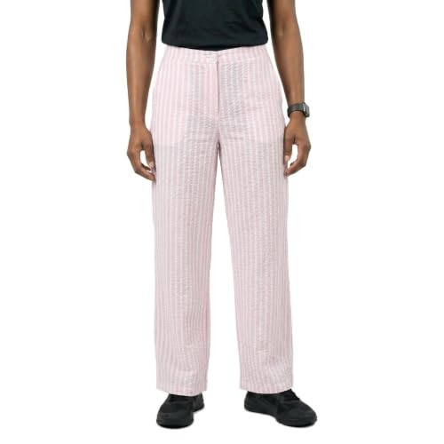 Pieces Stinna pantaloni donna 2XL vita alta cotone