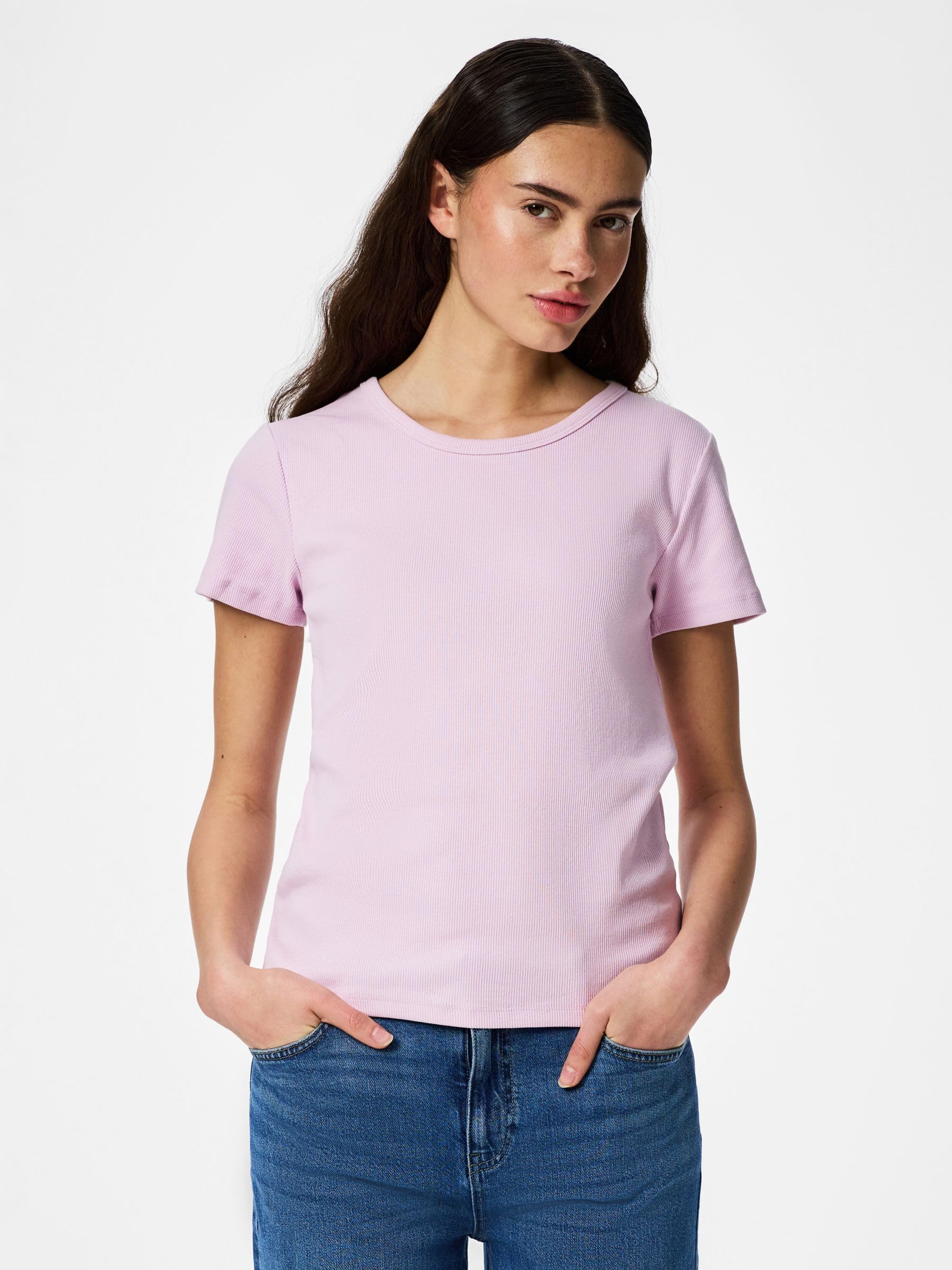 Pieces Pcmay SS Tee Jrs maglietta donna Winsome Orchid