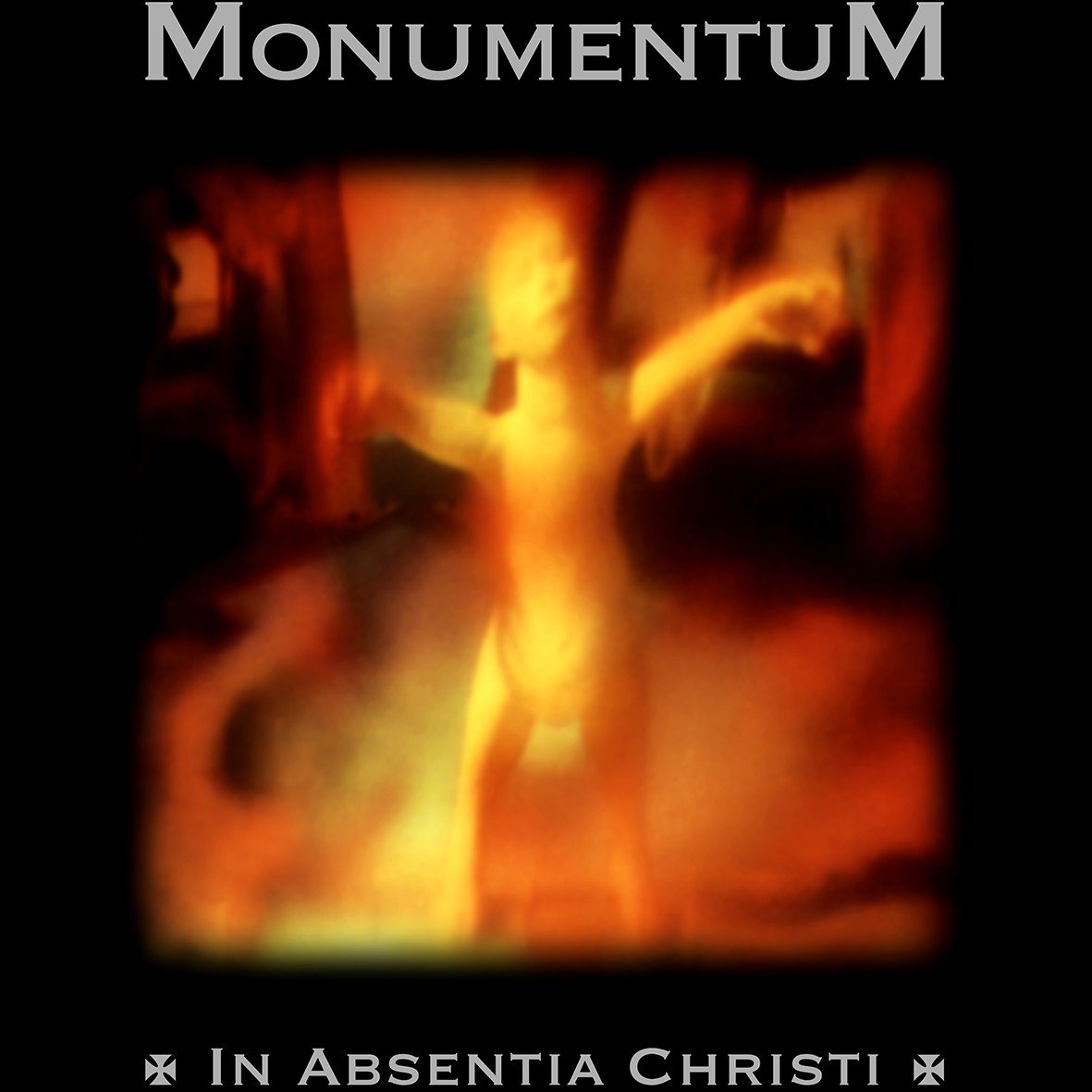 Monumentum In Absentia Christi t-shirt cotone organico