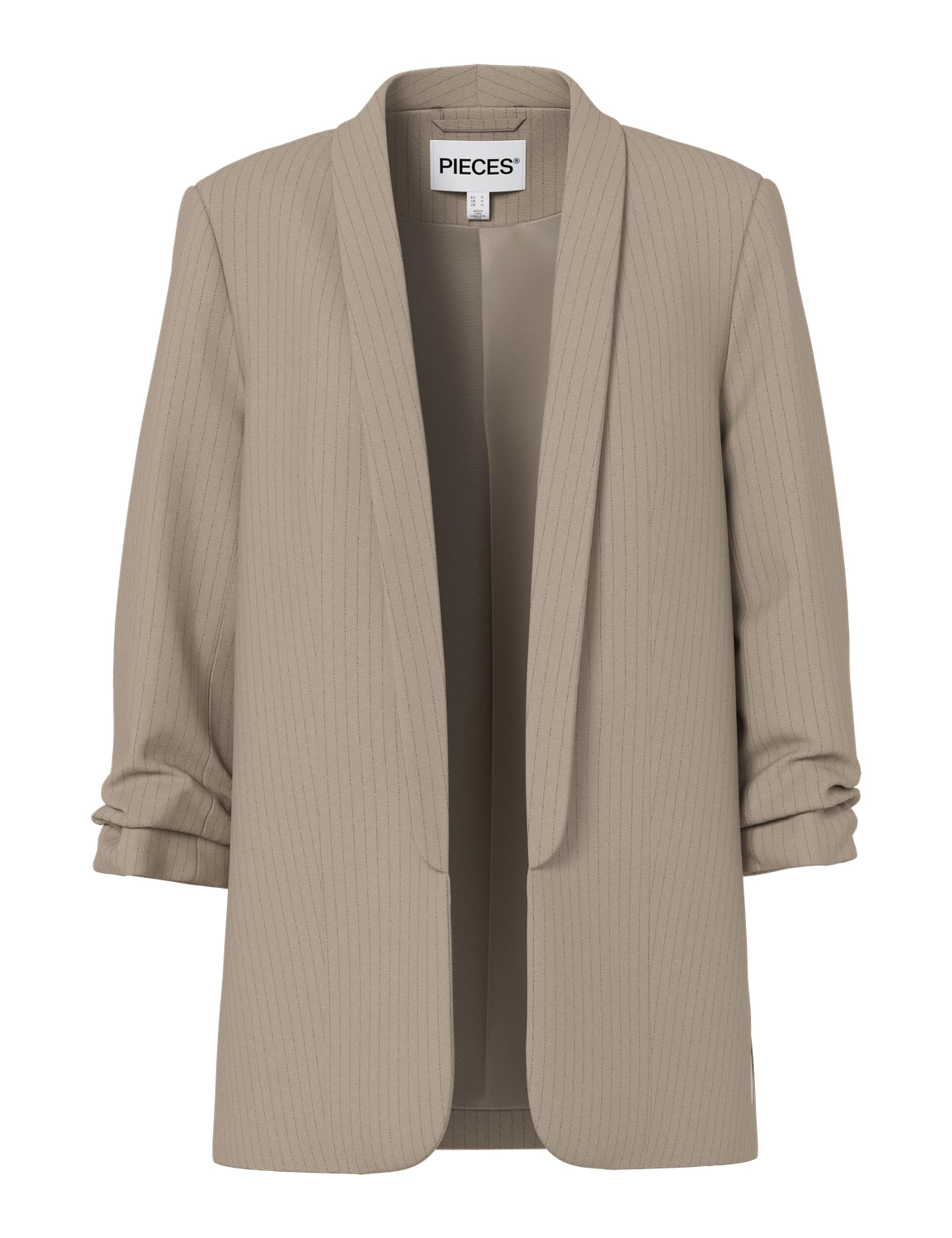 Pieces Pcbosella blazer donna taglia M verde gessato