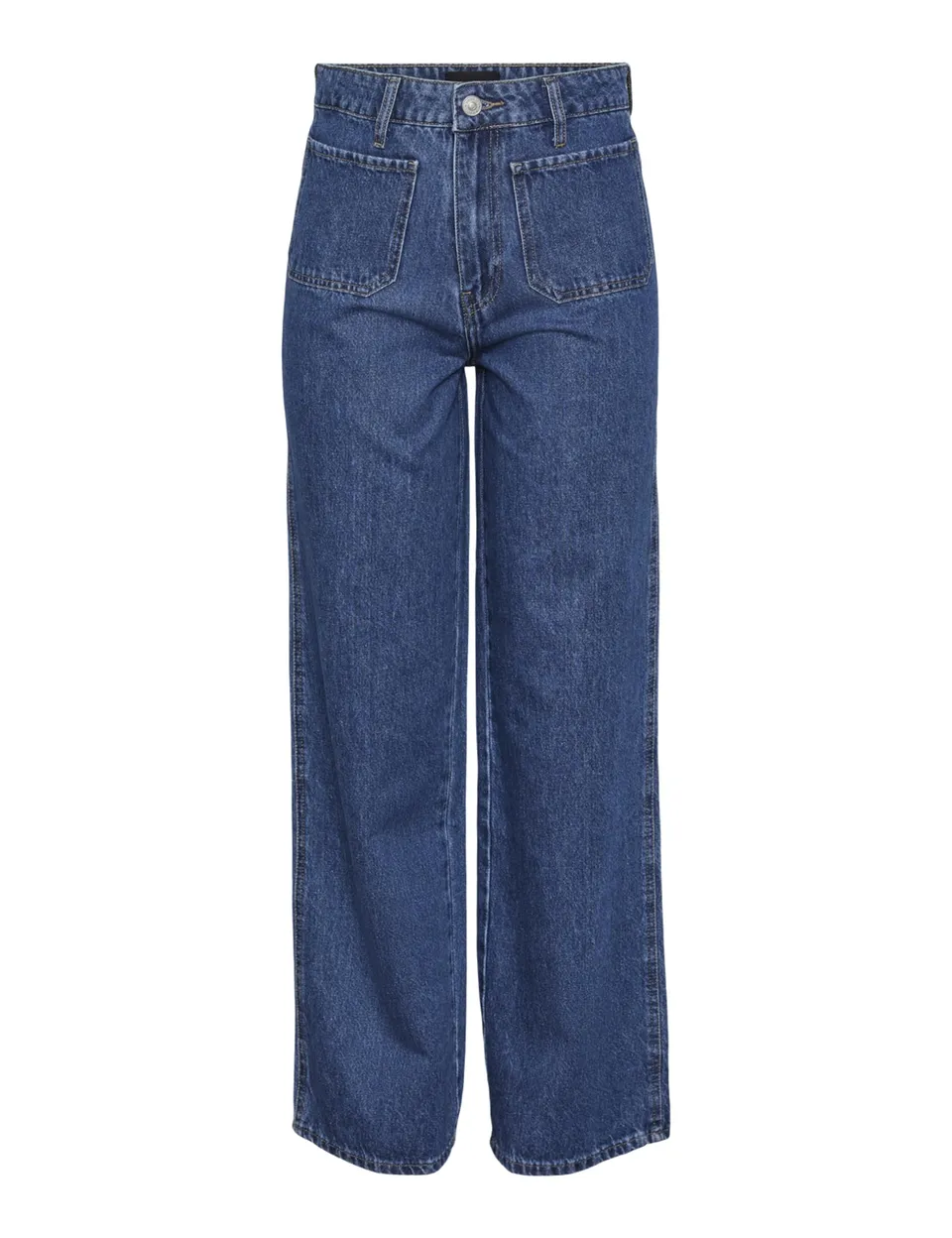 Pieces Pcsky HW Pocket Wide jeans donna XS