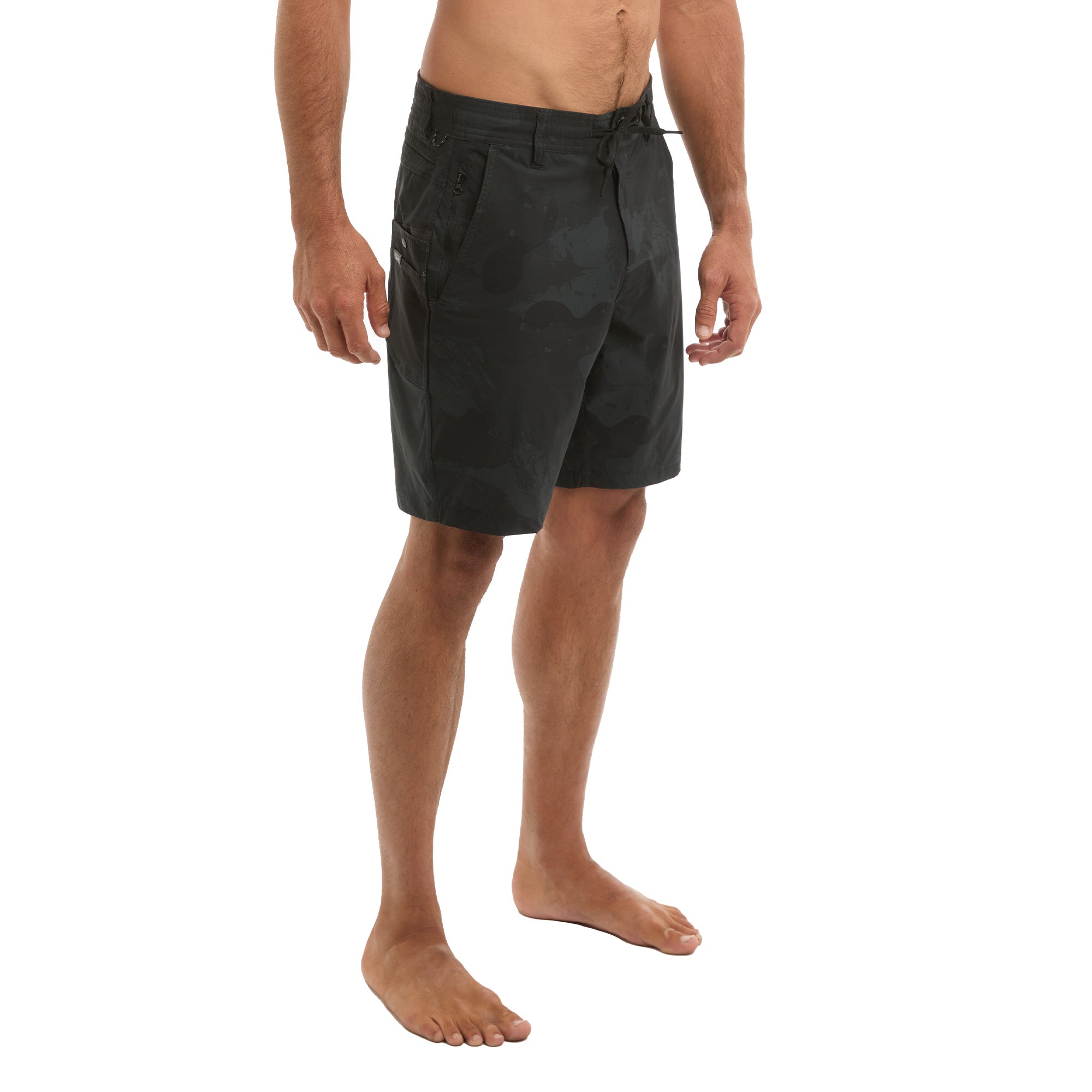 Pelagic Flyline pantaloncini uomo nero asciugatura rapida