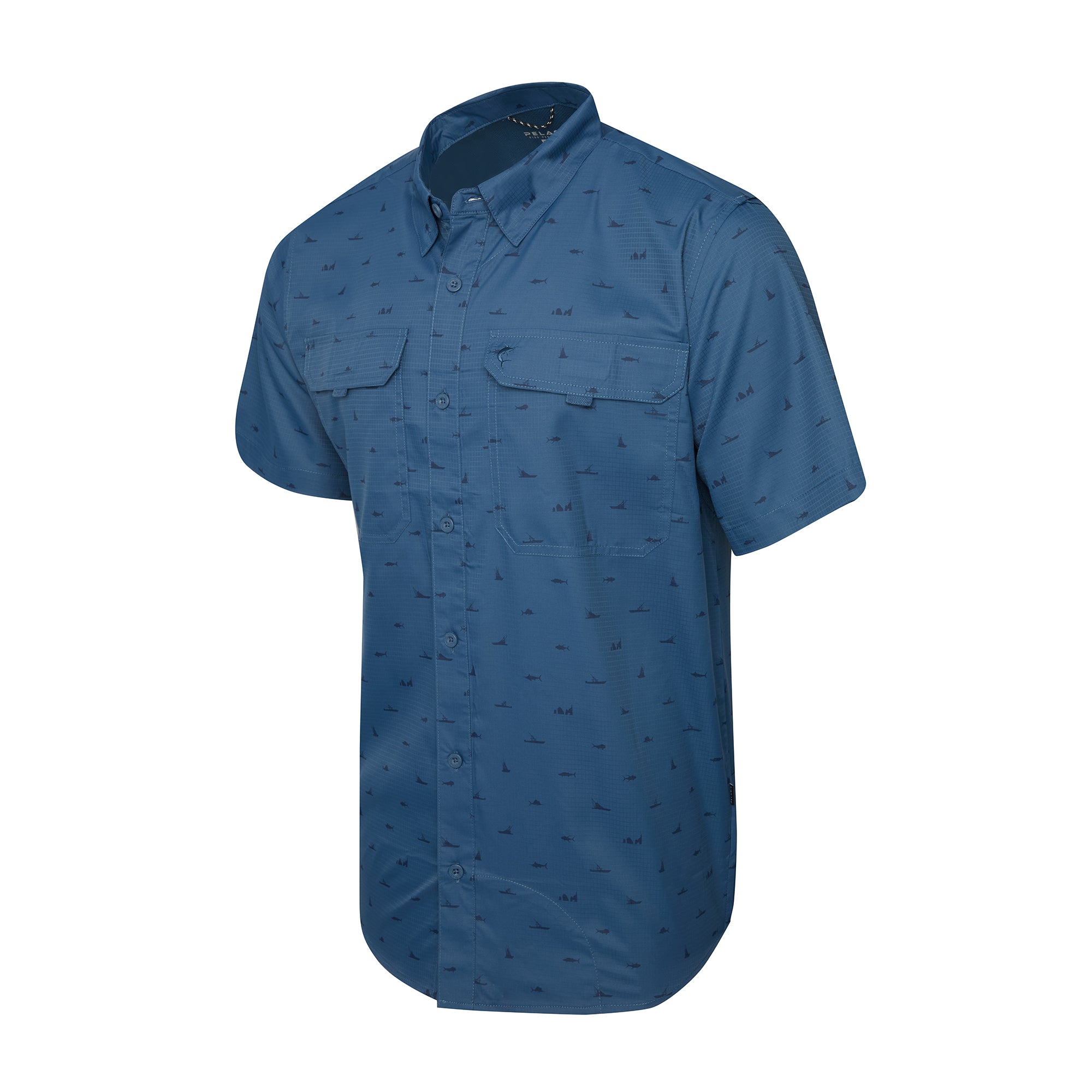 Pelagic Keys Mini Arch camicia Abyss UPF 50+