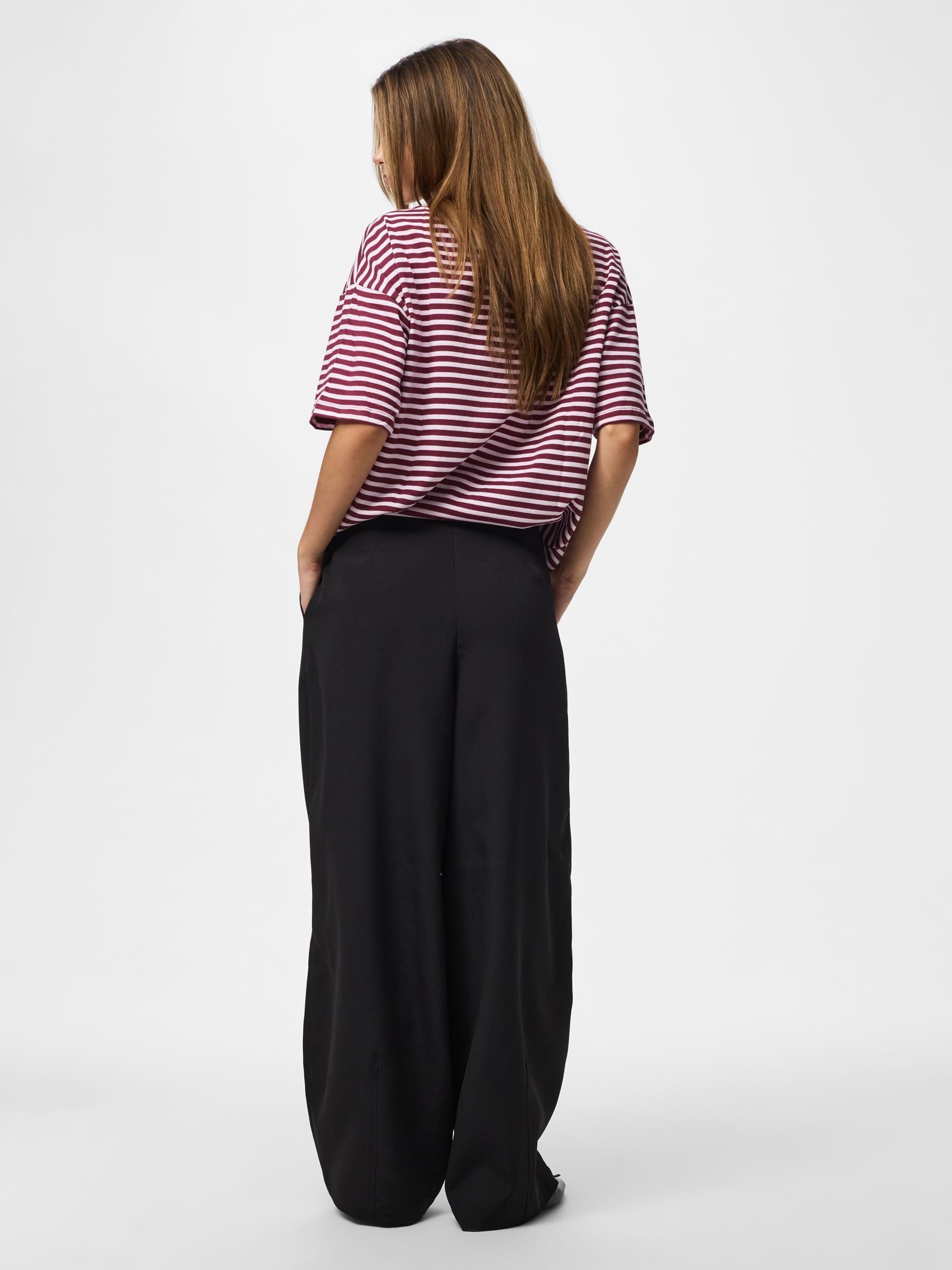 Pieces Pcolivia Barrel Pants Noos BC pantaloni donna comodi