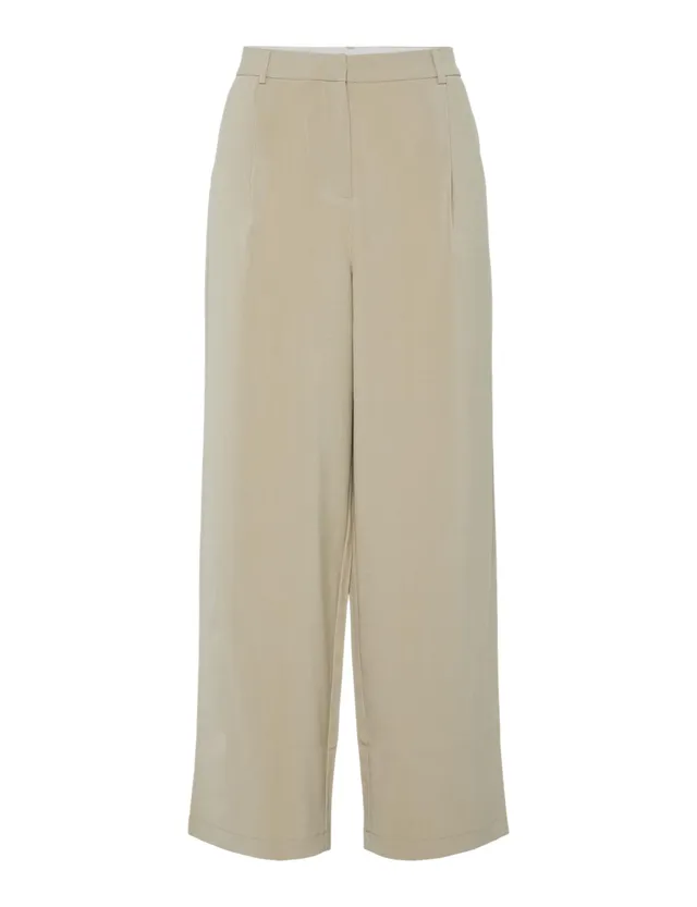 Pieces Pcpruisa LW Baggy pantaloni donna L cotone