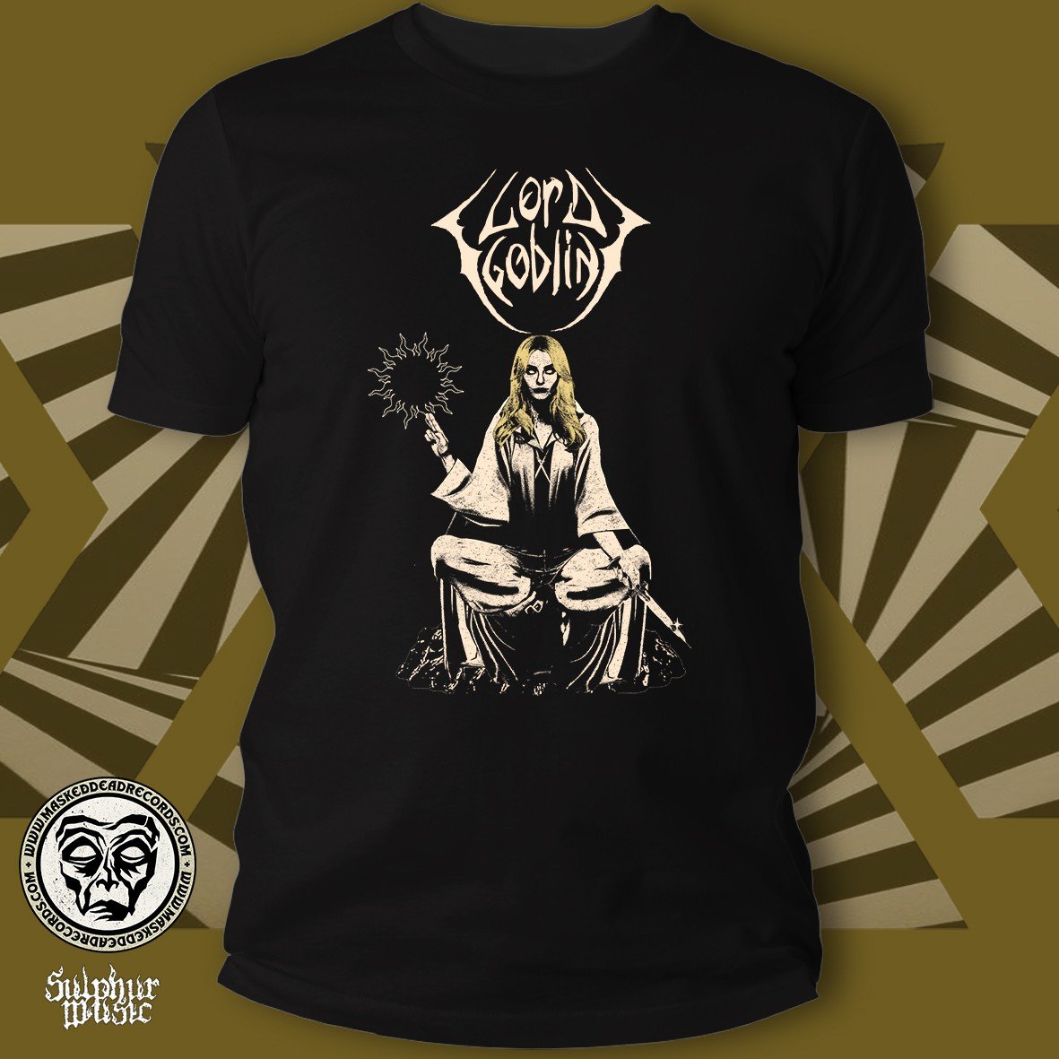 Matrix Music Store Lord Goblin Blood Sun t-shirt cotone organico