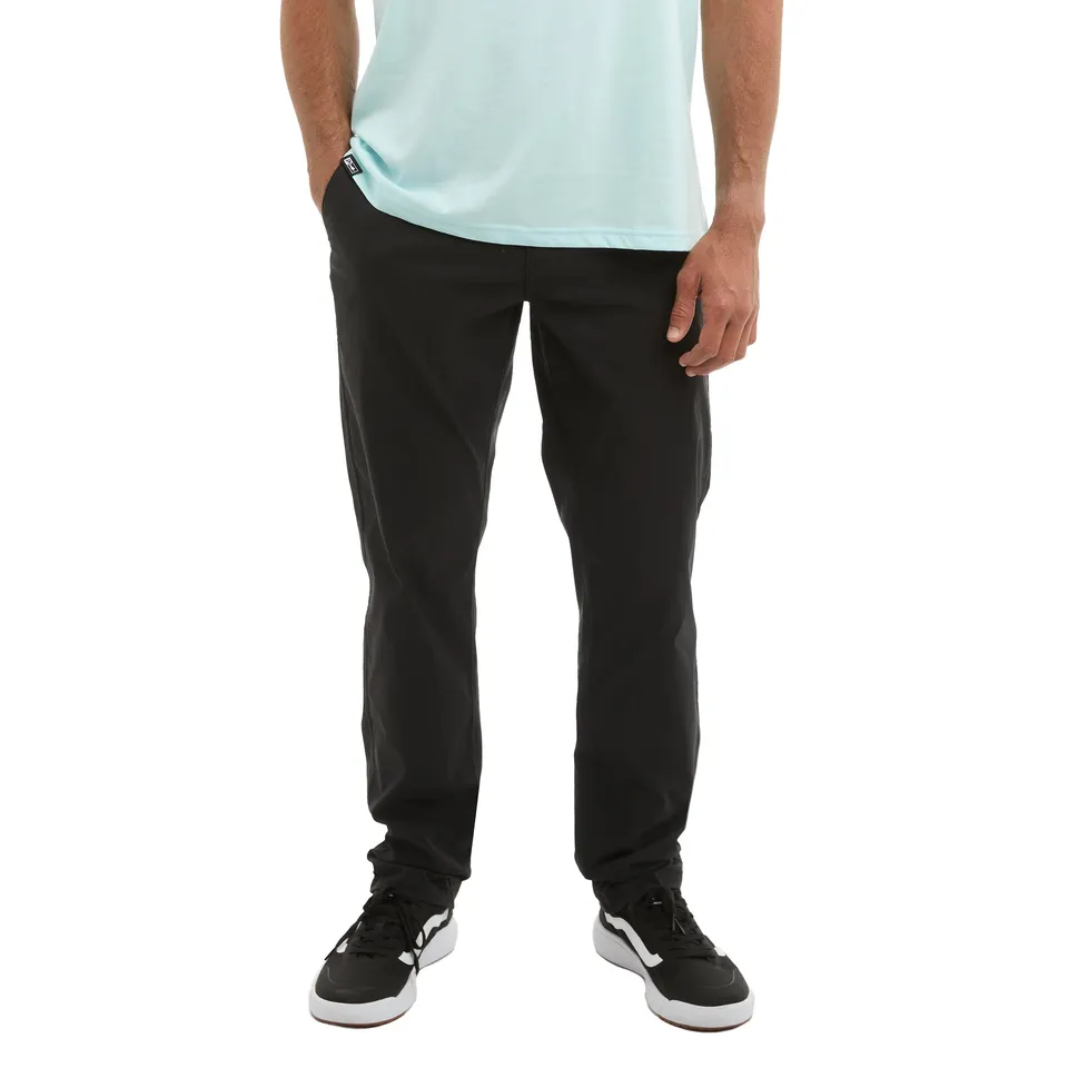 Pelagic Mako pantaloni chino nero idrorepellenti