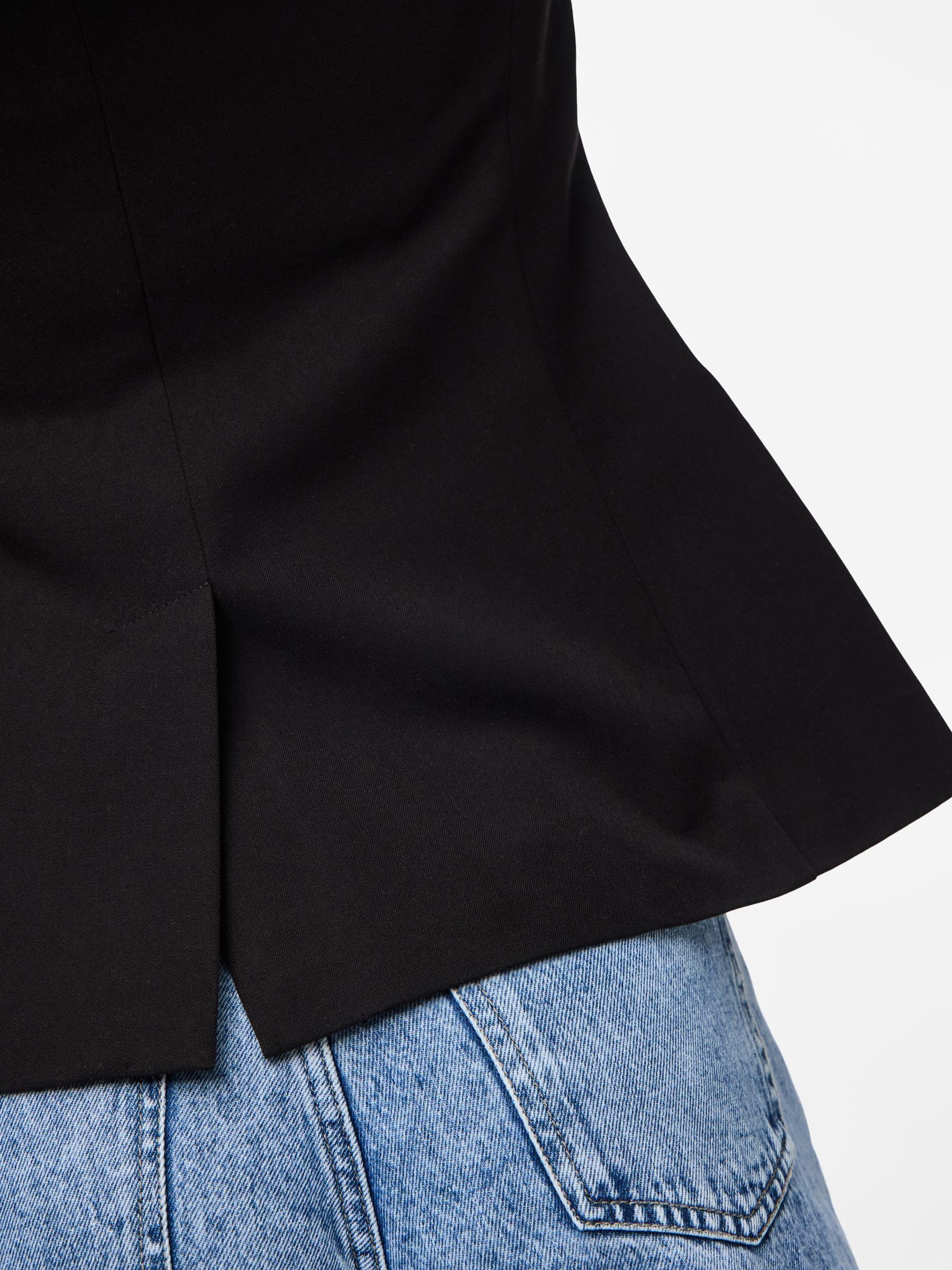 PIECES Pckamil LS Fitted Blazer Noos BC blazer nero M slim