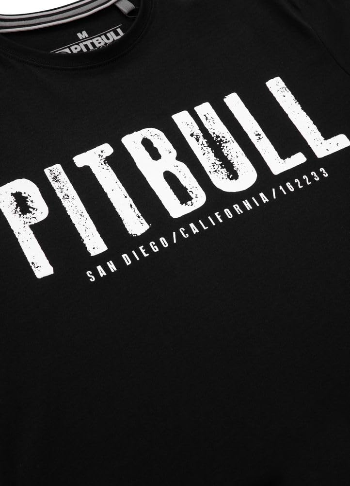 Pit Bull West Coast Street King maglietta uomo cotone slim