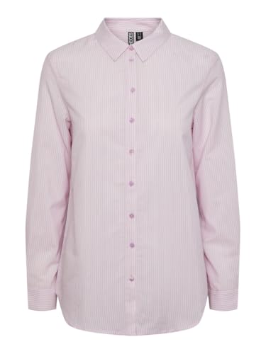 PIECES Pcmarly LS Shirt blusa camicia donna