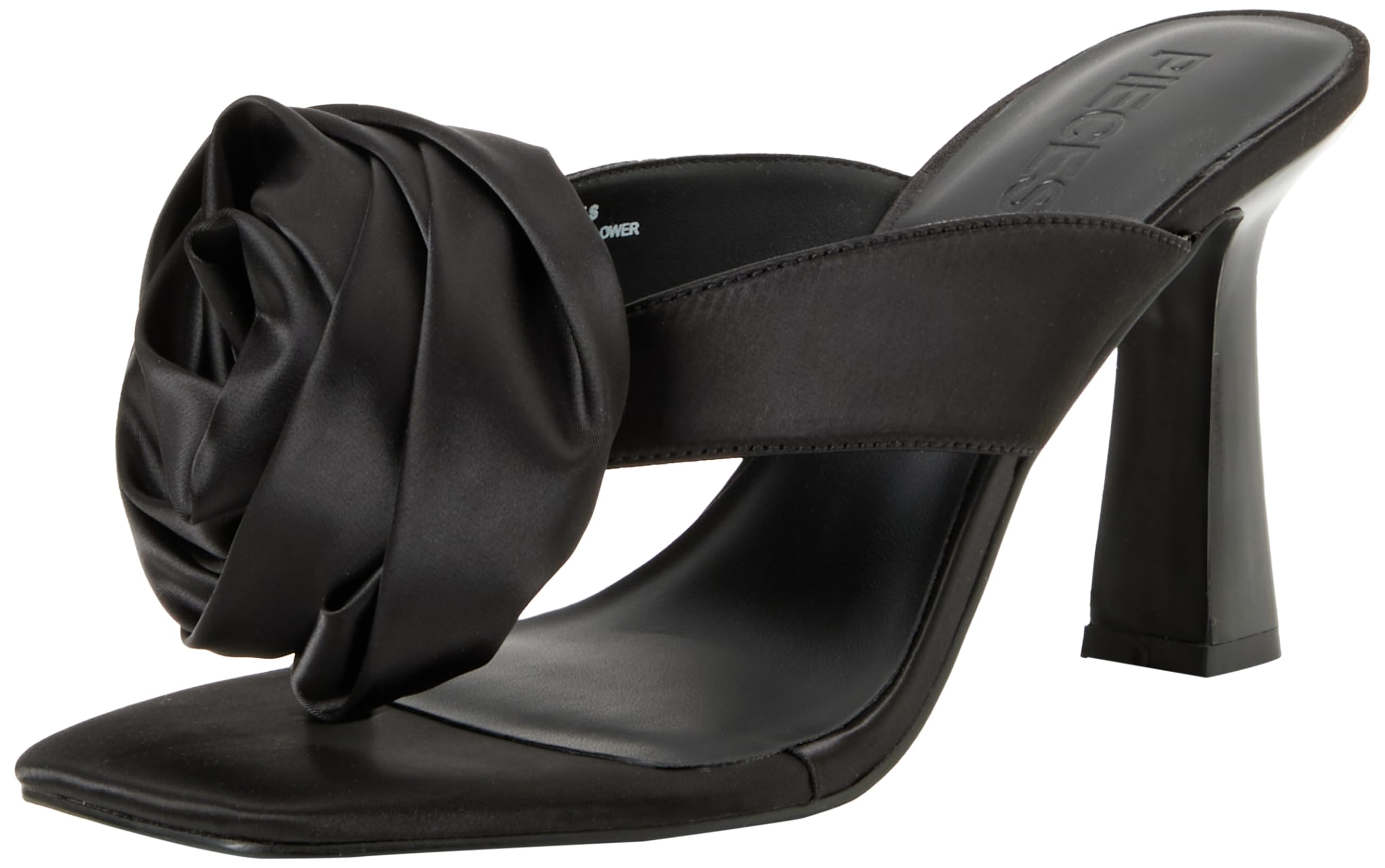 Pieces Pcnadine Satin Flower Heel sandali donna 39 EU