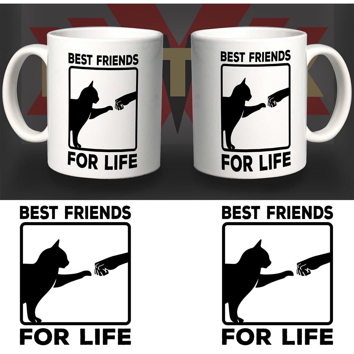 Matrix Pet Mug Cat Best Friend tazza ceramica