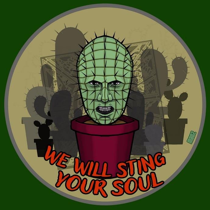 Matrix Music Store Maoz Hellraiser Cactus maglietta unisex