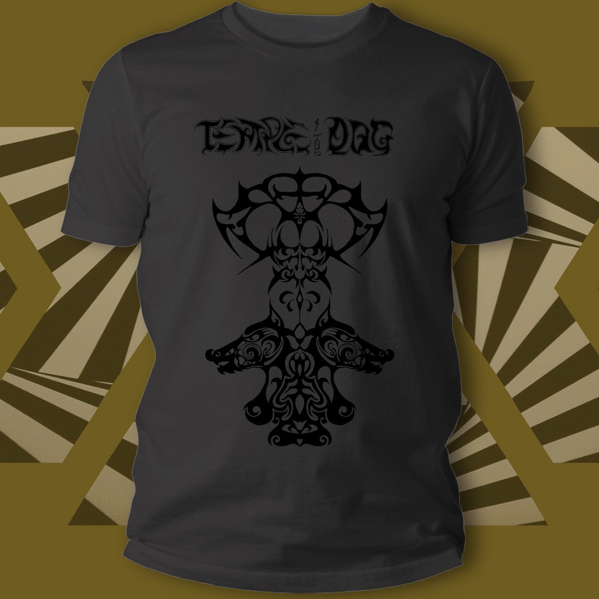 Matrix Music Store Temple of the Dog Black Logo t-shirt nera