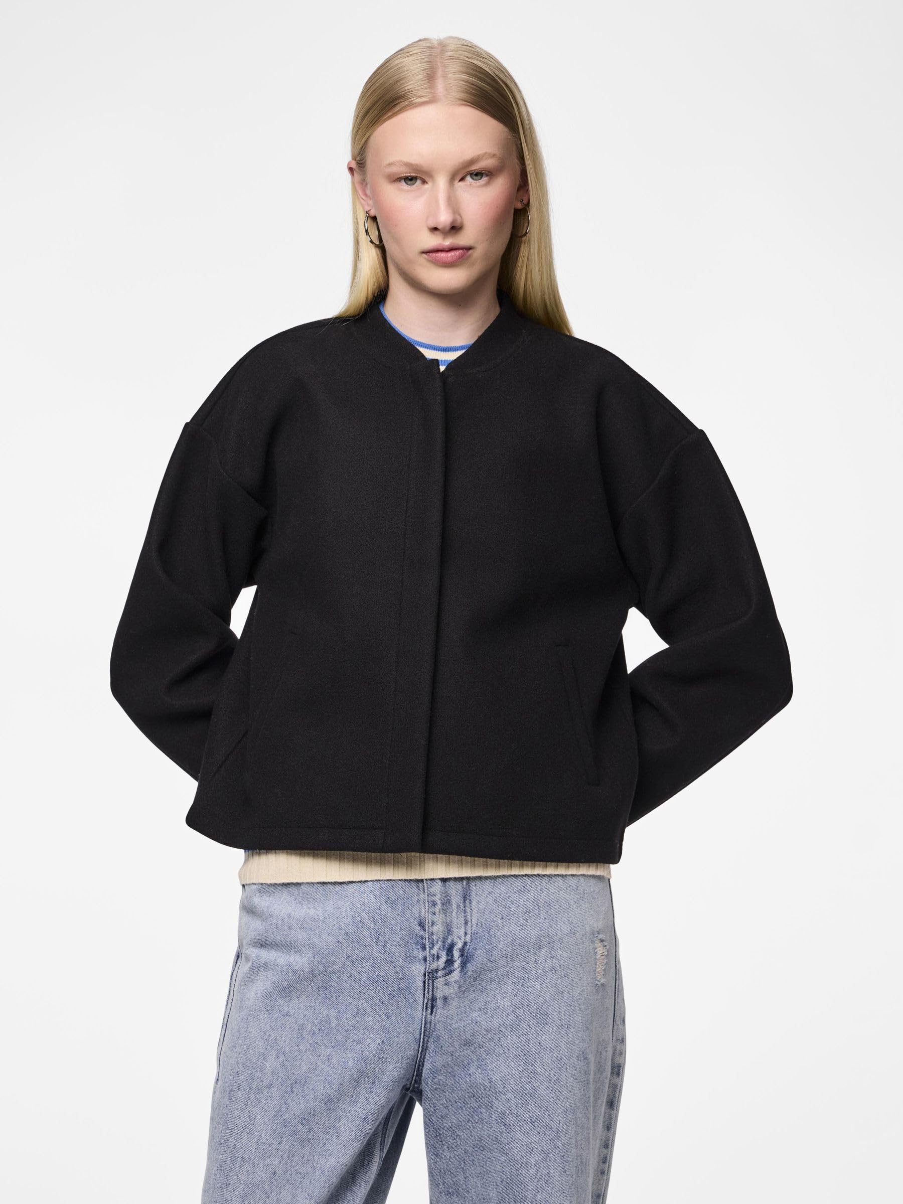 Pieces Pcjolene Bomber Jacket giacca M uso quotidiano