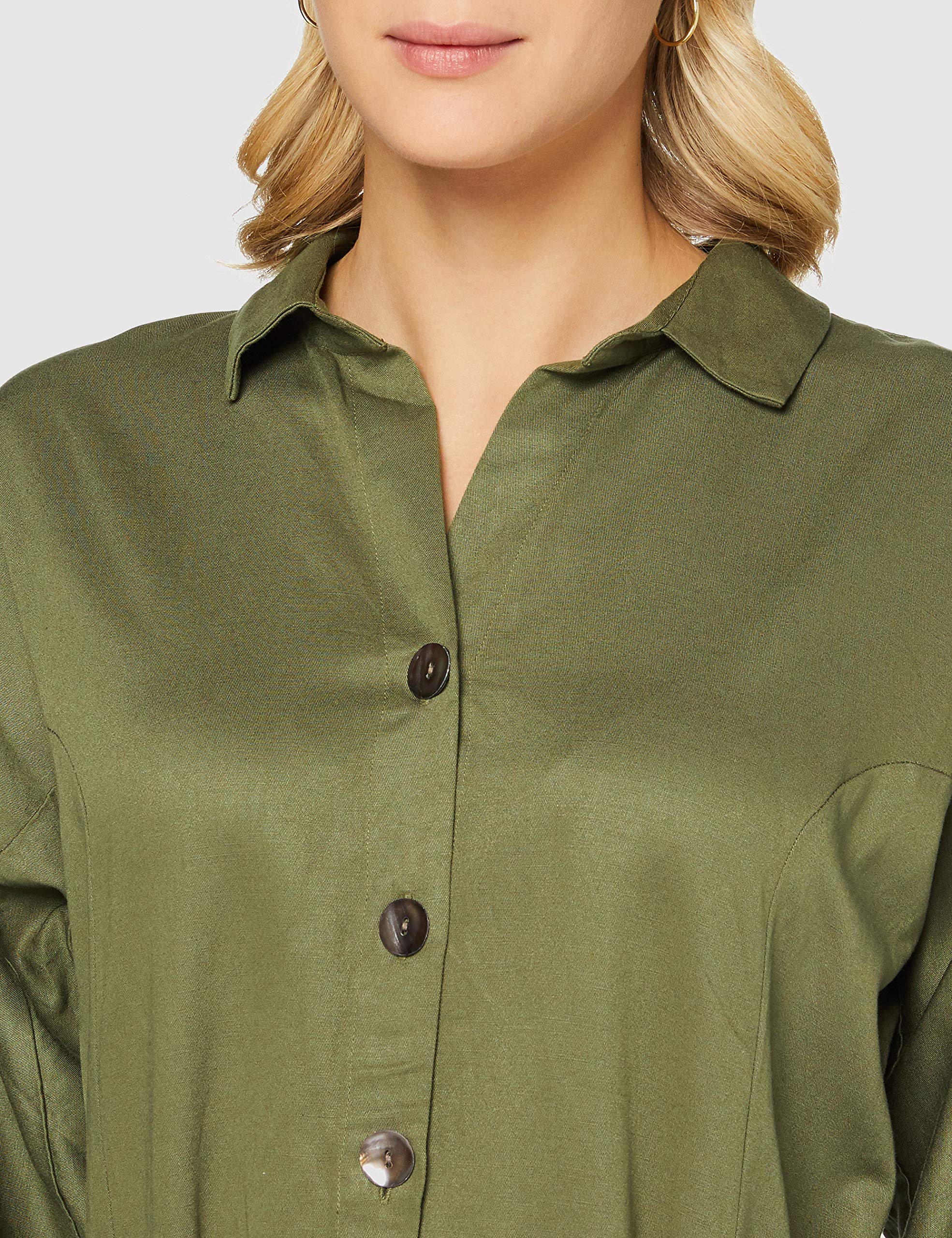 Pieces Pcnirossa LS Shirt Dress vestito donna estivo