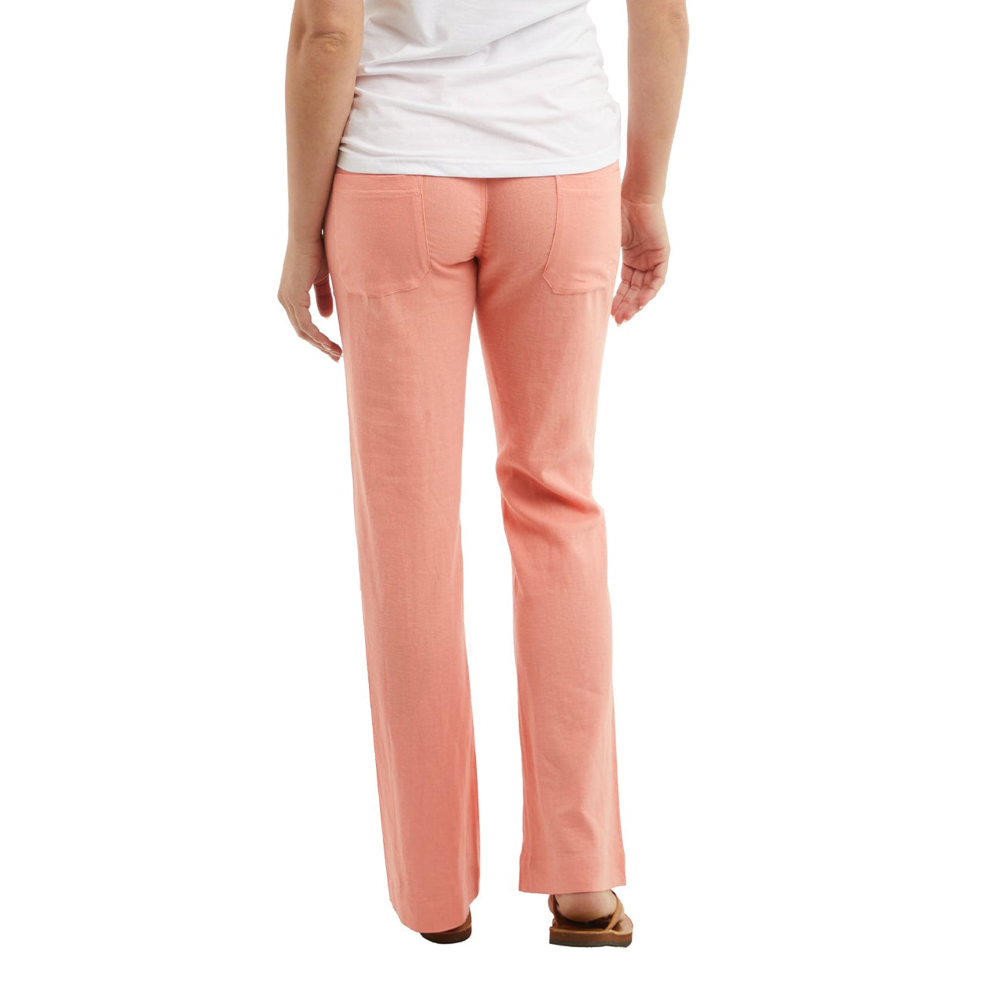 Pelagic Pura Vida pantaloni donna Coral lino traspiranti