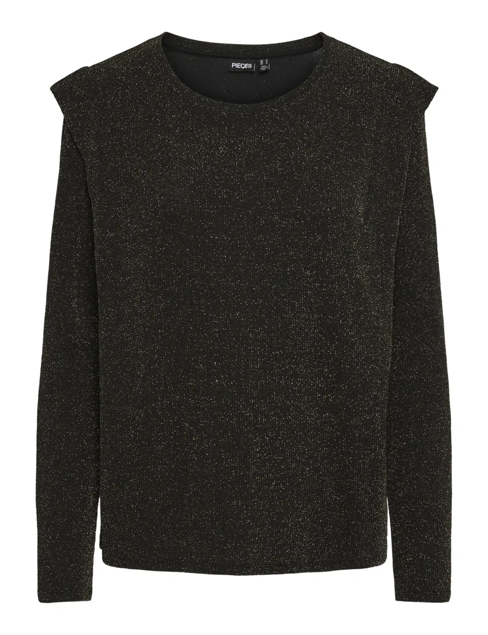 Pieces Pcnora LS Tee maglia donna maniche lunghe XL