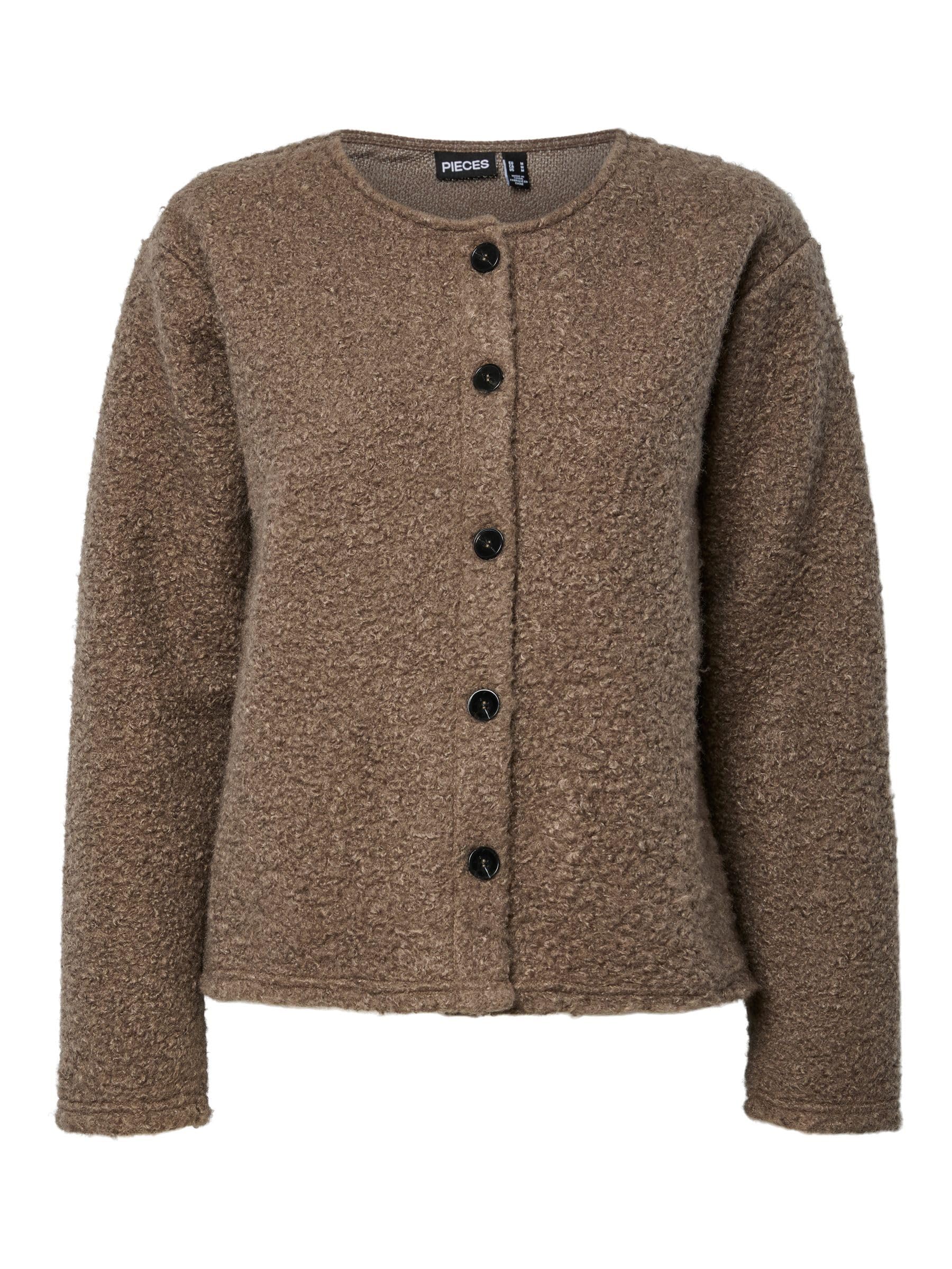 Pieces Pcoline Short Jacket giacca corta donna betulla S