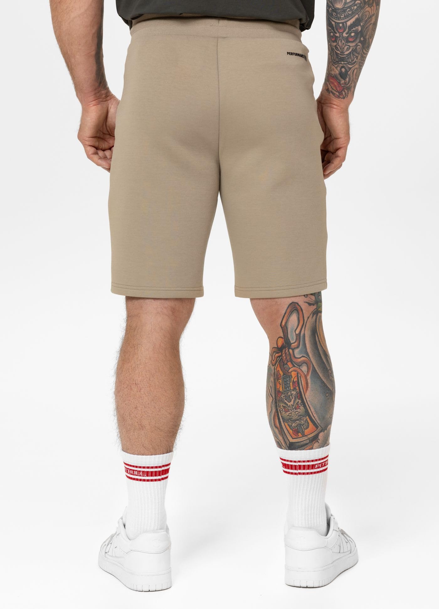 Pitbull Dogwood Shorts Uomo Cotone Tasche Zip