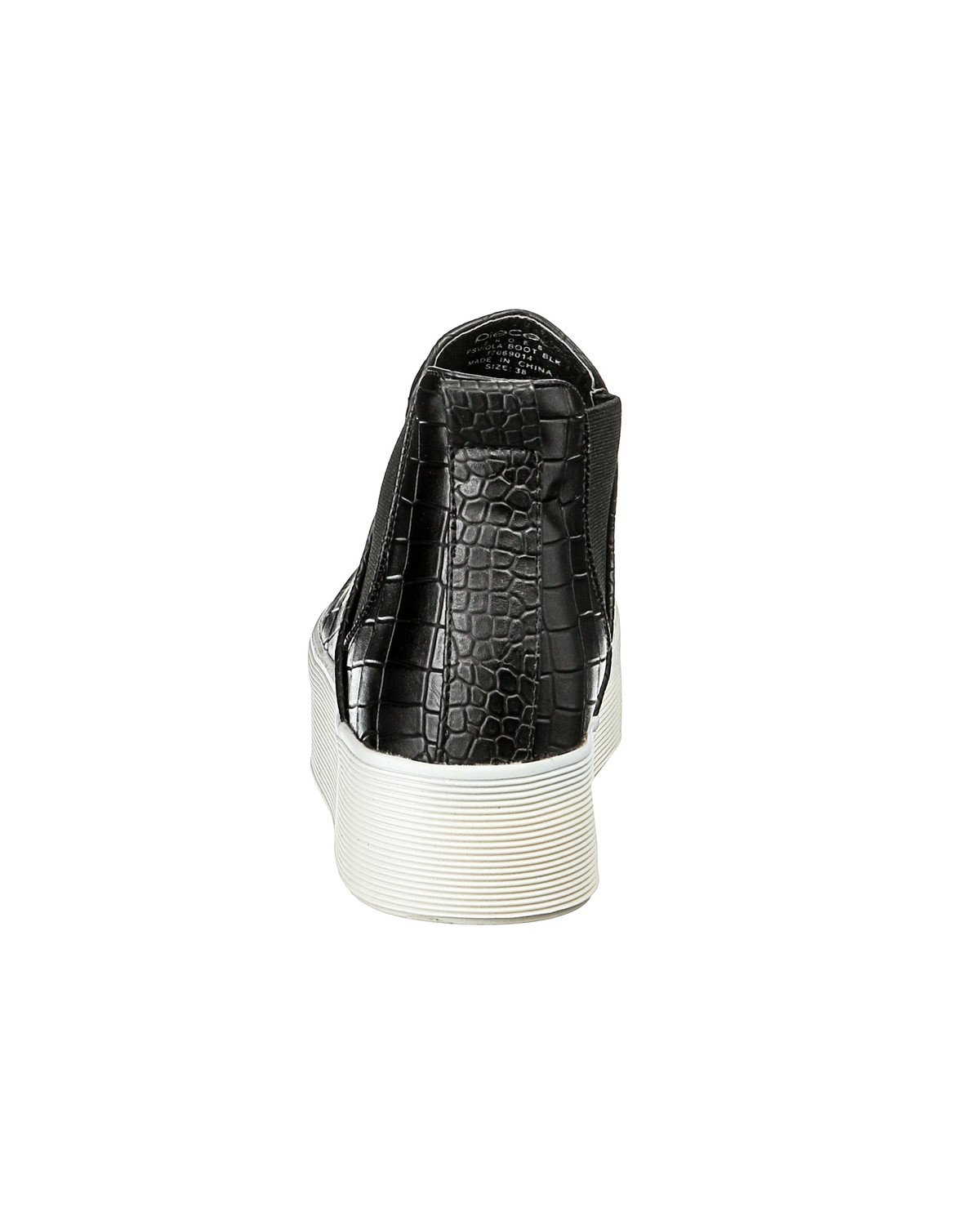 Pieces Psviola Boot mocassini donna trapuntati tacco