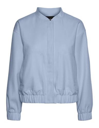 Pieces Pcannie bomber giacca donna XS blu cachemire leggera