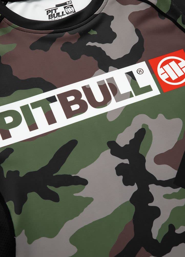 Pit Bull West Coast Cross Camo rash guard uomo manica lunga