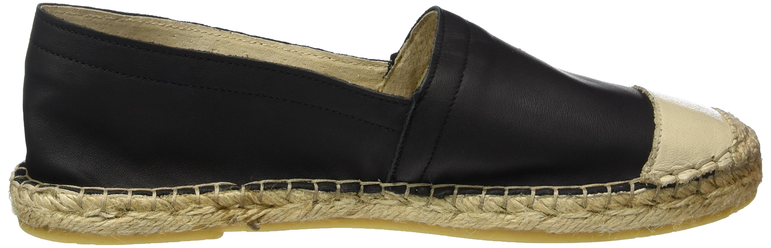 Pieces Pskatie espadrillas donna nero crema 41