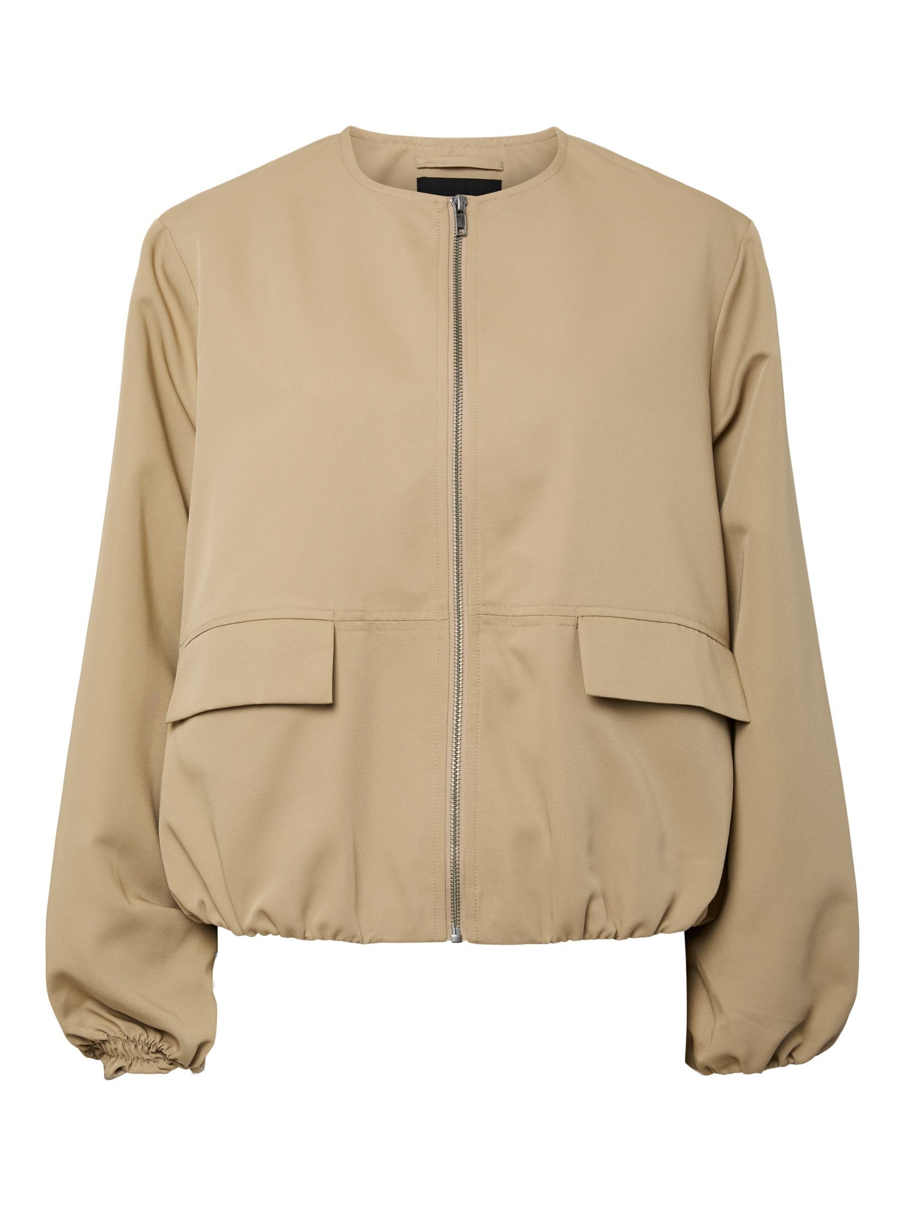 Pieces Pcberit Giacca Bomber Donna Balloon Taglia XL