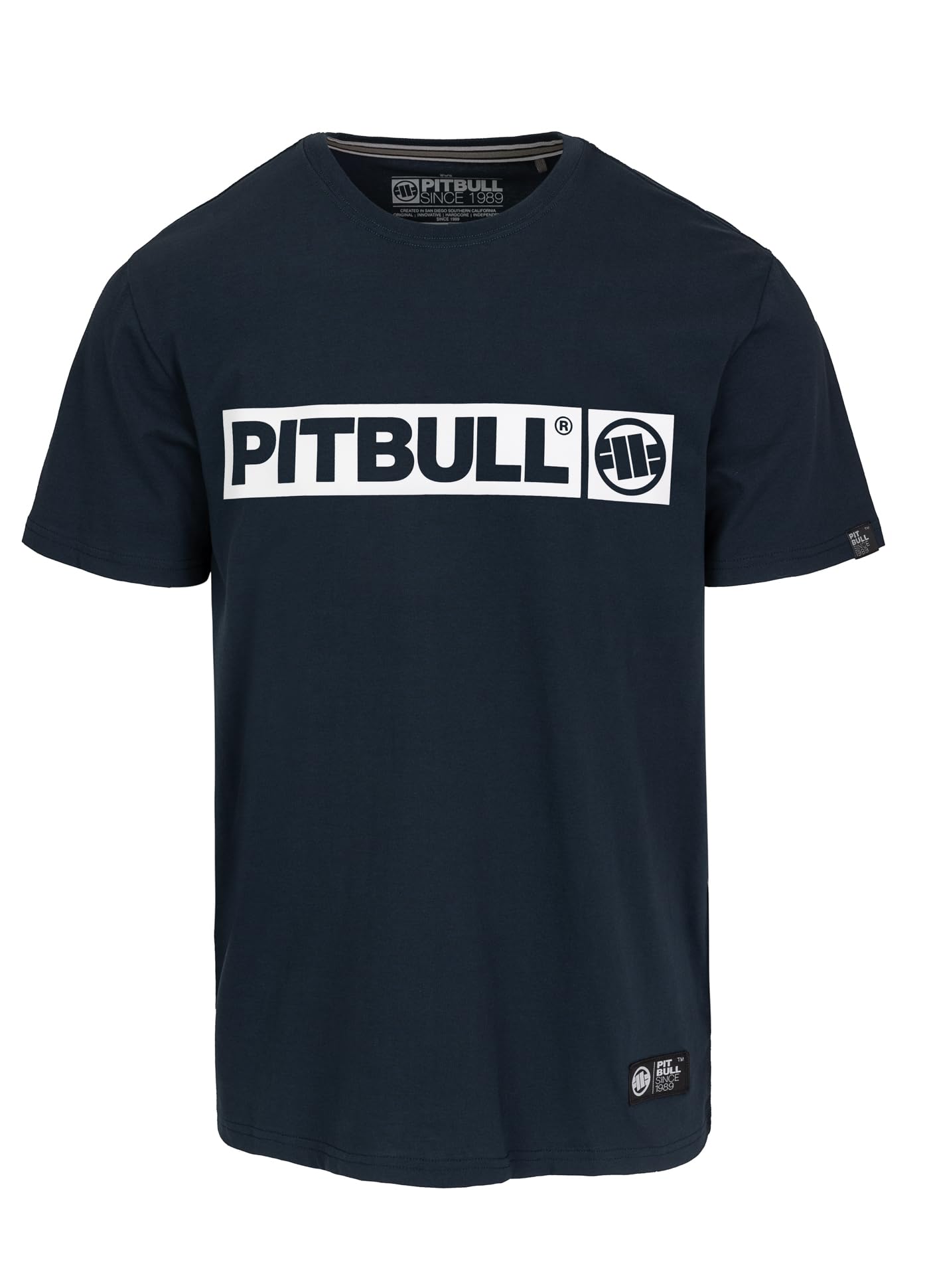 Pitbull Hilltop t-shirt uomo nera manica corta cotone