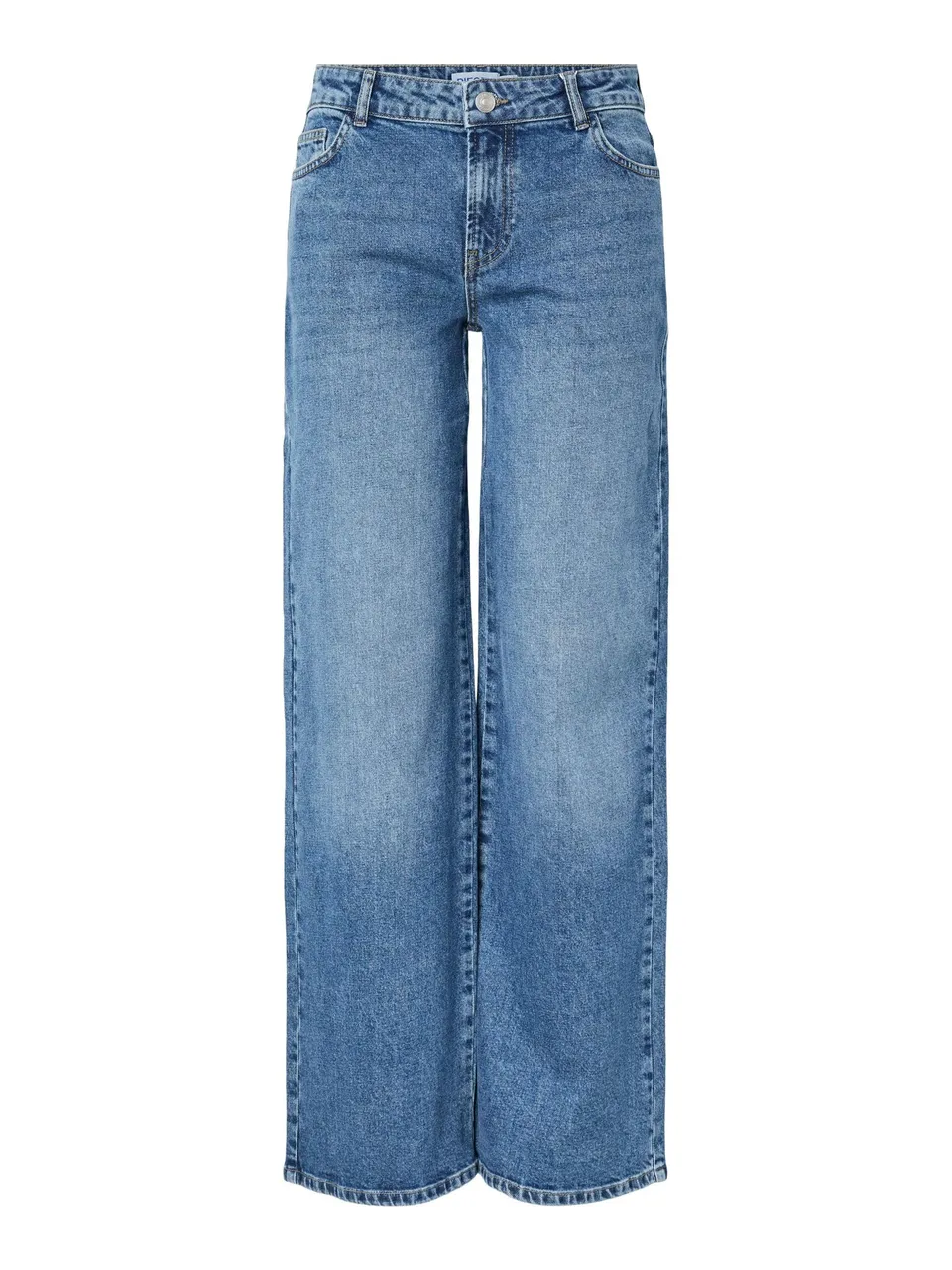 Pieces Pcselma jeans donna larghi vita bassa 30W 30L