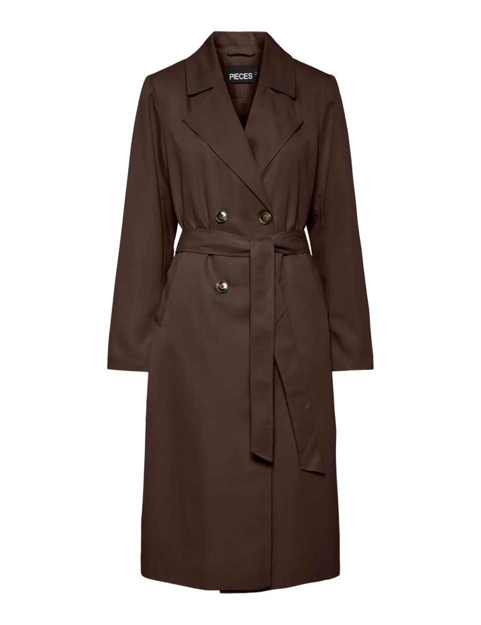 Pieces Pcscarlett LS Trenchcoat Noos trench donna taglia S uso quotidiano