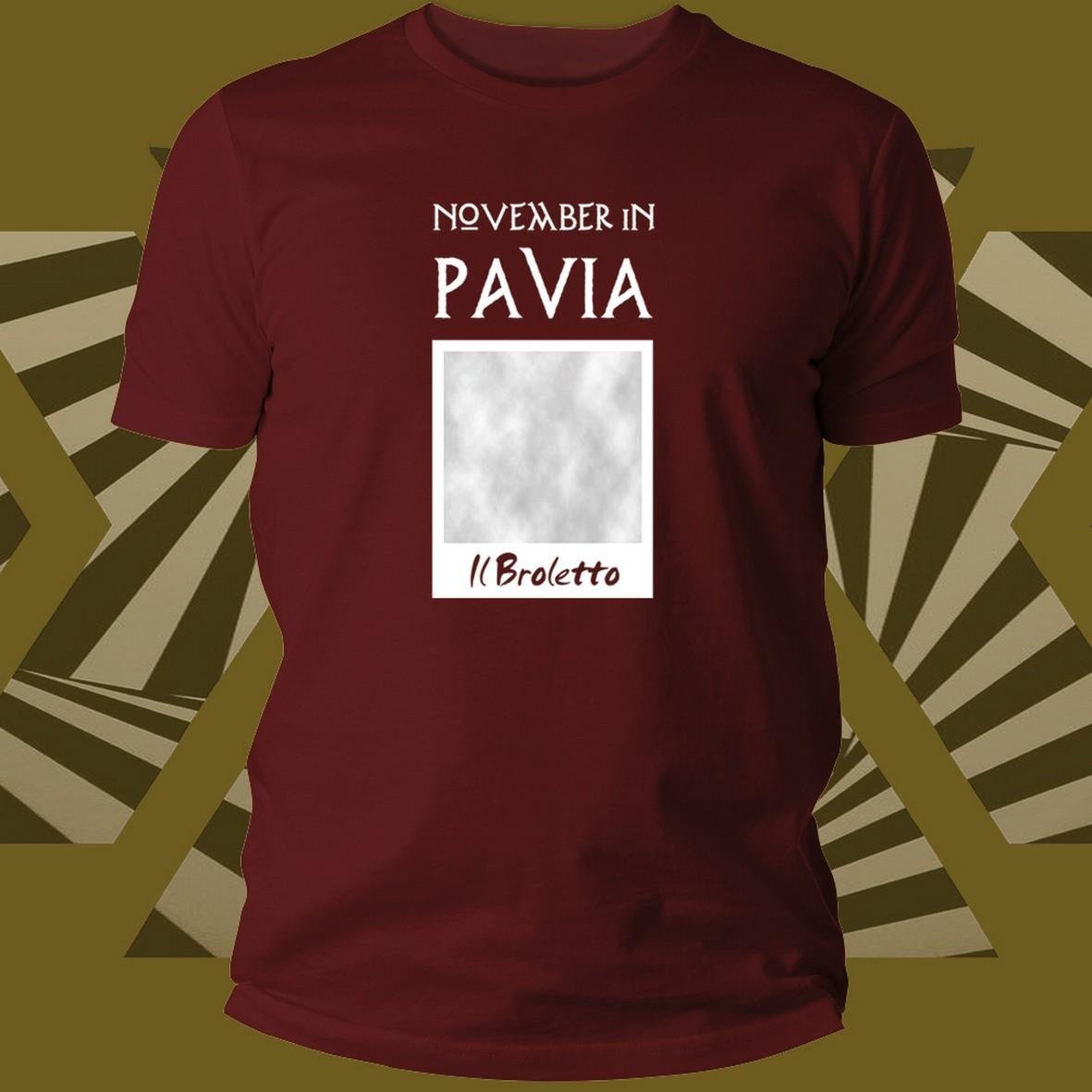 Matrix Music Store Pavia November In Pv Broletto t-shirt unisex cotone