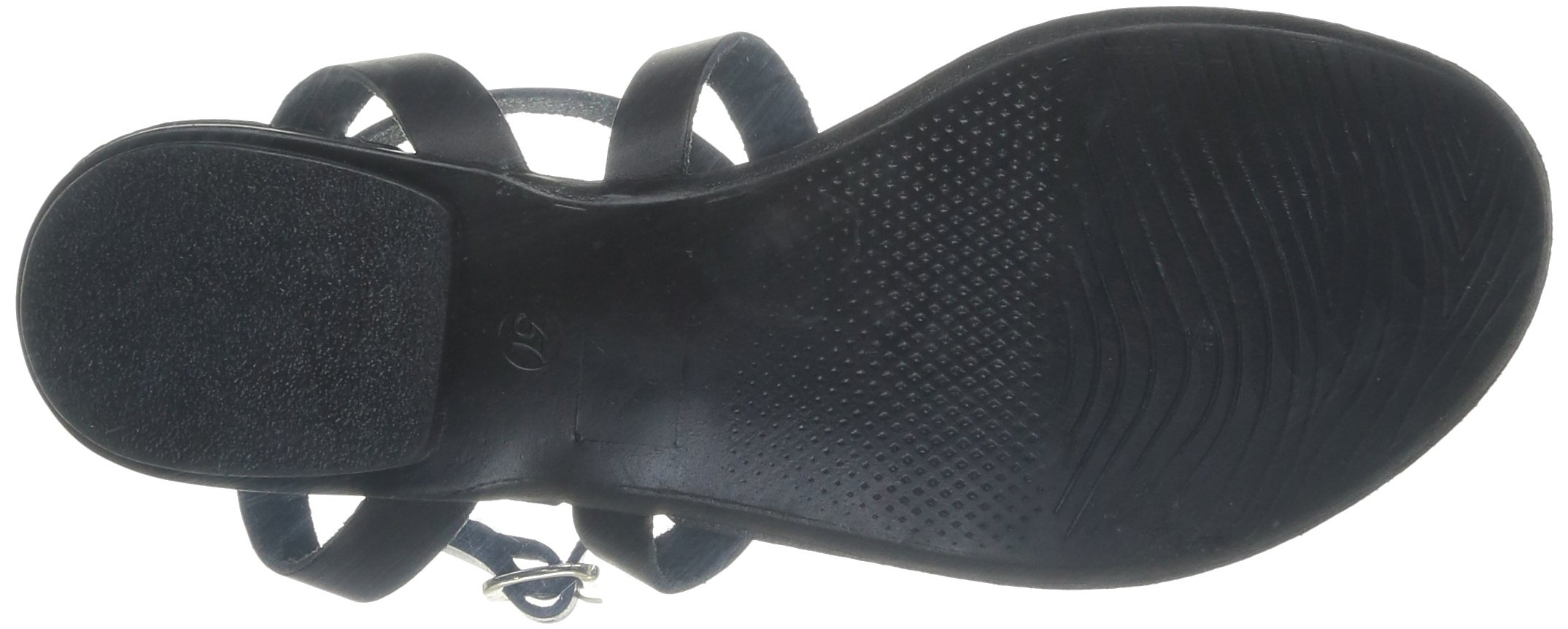 Pieces Cathie New Leather Sandal sandali donna nero