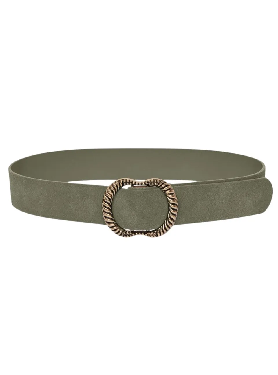 PIECES Pcnikka Suede Jeans Belt cintura donna verde